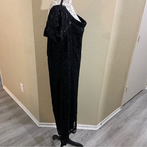 Binance black lace‎ dress plus size 3X - Picture 2 of 7